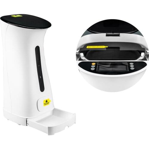 7.5L Automatic Pet Feeder for Cats & Dogs, 8 Meals Automatic Pet Food Dispenser