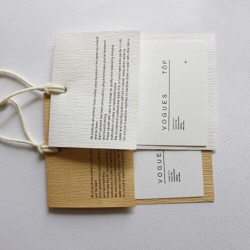 Paper Tags Kraft Paper Tag Head Label Festival Note DIY Blank Price Hang Tag Birthday Wedding Party Paper Cards Gift Tag DP18003