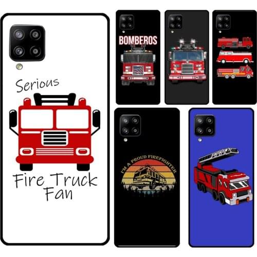 Fire Fighters Truck Case For Samsung A71 A51 A21S A20e A70 A50 A40 A30 A20 A10 A12 A32 A42 A52 A72 A11 A31 A41