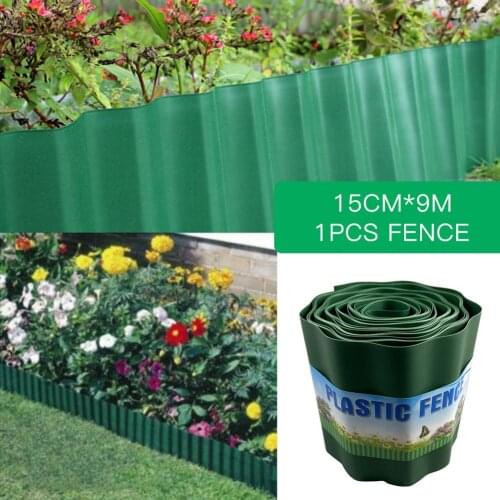 Garden Decorative Fence Ultra-thin Design Plastic Landscape Edging Courtyard Flower Fencing Border For Garden