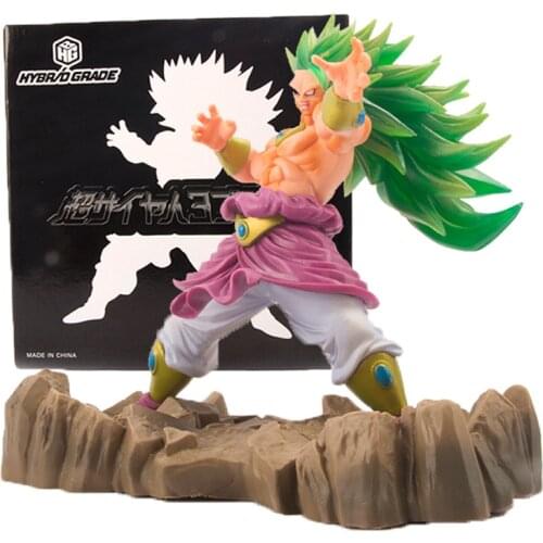 Dragon Ball Z Anime DBZ Figure Broli Figma Action Animal Figures Son Goku Super Saiyan Figurine 26CM ABS Modle Toys For Children