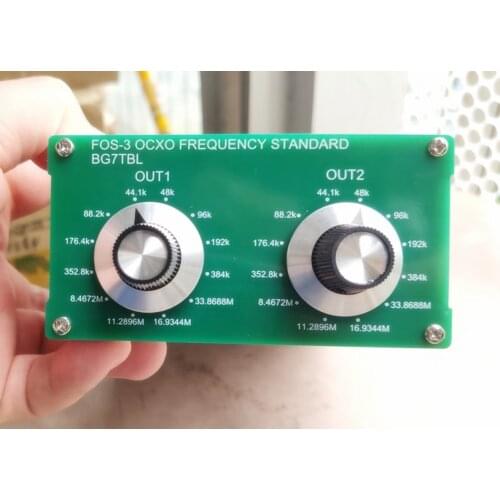 FOS-3 OCXO Frequency Standard 2CH Word Clock Reference Audio Equipment Speaker