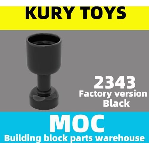 Kury Toys DIY MOC For 2343 Factory version 100pcs Building block parts For Minifigure, Utensil Goblet For Minifig Tool