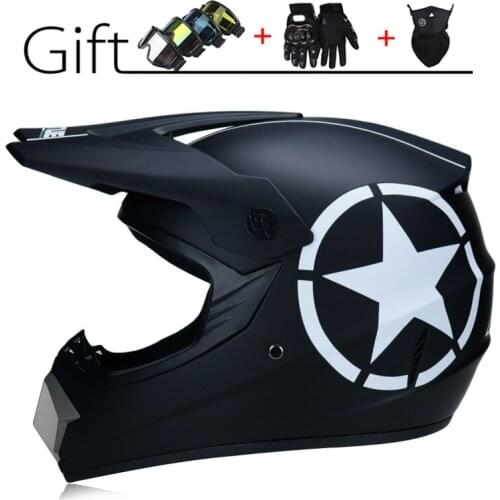 Personality Motocross Helmet Off Road Professional ATV Cross Helmets MTB DH Racing Motorcycle Helmet Dirt Bike Capacete De Moto
