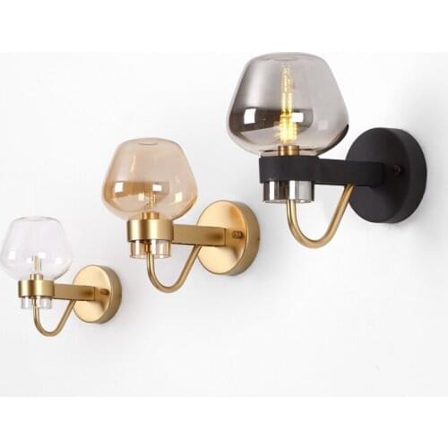 Creative living room TV background bedroom bedside office aisle stair light wall sonce bra muitl heads LED wall lamp wall light