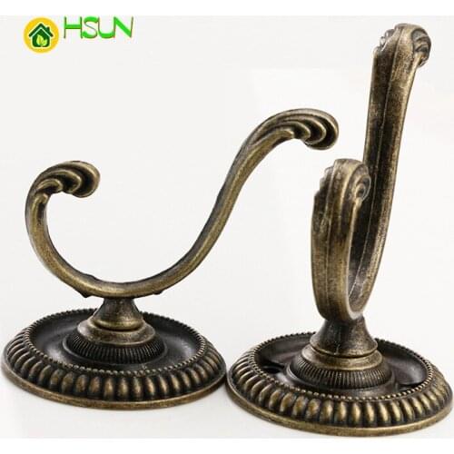 Wall Hook Vintage Antique China Style Behind Door For Home House Clothes Hat Bag Hanger Rack