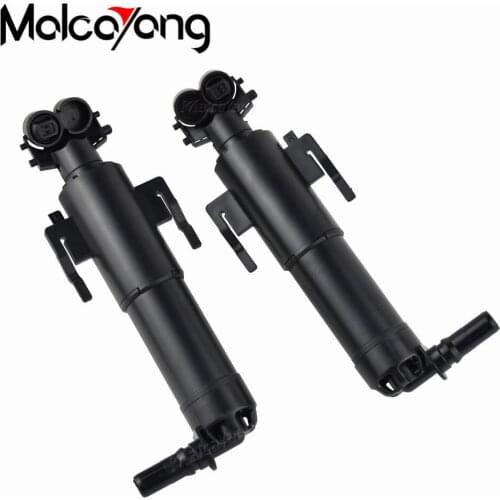 Car Styling Headlight Washer Nozzle Headlamp Sprayer Jet 61677393509 61677393510 For BMW 5 Series G30 G31 G32 G38 530I 2016