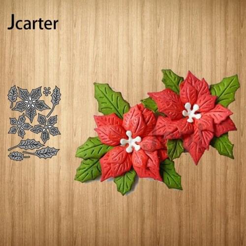 New Design Metal Cutting Dies Blooming Flowers Leaves Craft Stencil Scrapbooking Handmade Card Make Shape Album Decoration Model