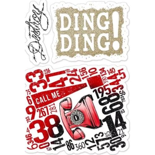 Background transparent Clear Silicone Stamp/Seal for DIY scrapbooking/photo album Decorative B0986