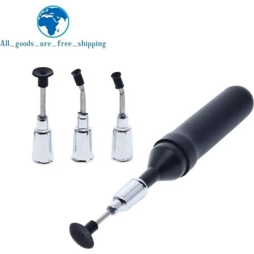 SMD IC Vacuum Sucking Pen Picker Pick Hand Tool 4 Suction Headers for MT-668 top