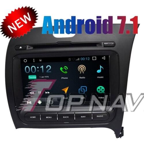 TOPNAVI Quad Core Android 7.1 Car DVD Multimedia Player for Kia K3 Right Hand 2013-2015 Autoradio GPS Navigation Audio Stereo
