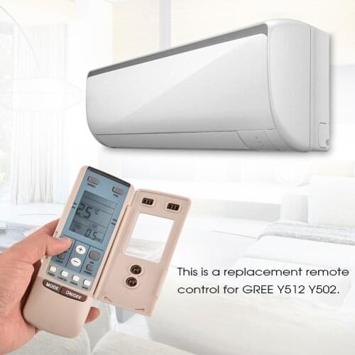 Universal Smart Air Conditioner Remote Control for GREE Y512 Y502 Air Conditioner Replacement Infrared Wireless Remote Control