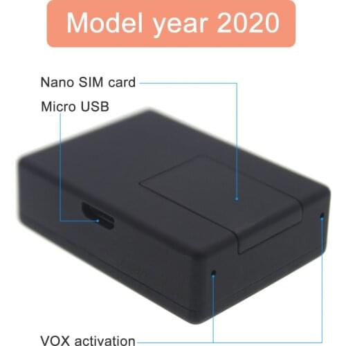 N9+ Mini GSM Audio Listener Real Time Device Vehicle Anti-lost Anti-theft Monitor Alarm Latest Version Model 2020 Audio Bug