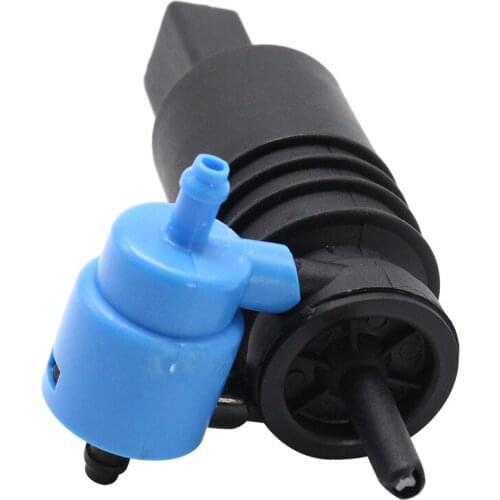 Windscreen Washer Pump Twin Outlet Replacement for VW GOLF Mk4 Mk5/POLO Mk4/CADDY Mk3