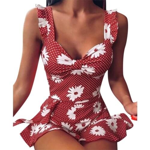 Plus Size Women Clothing Summer Dress Womens Fasion Printed Low-cut Sexy Slim Dress Wide Straps Mini Dress Vestido De Mujer