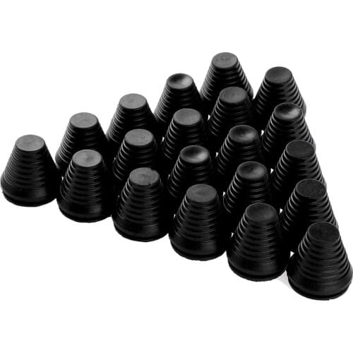 10/20pc Cable Tapered Grommets Gaskets Rubber Wire Hole Dust Covers Plugs Cable Seal Ring Grommet Gasket Plate Cable Protector