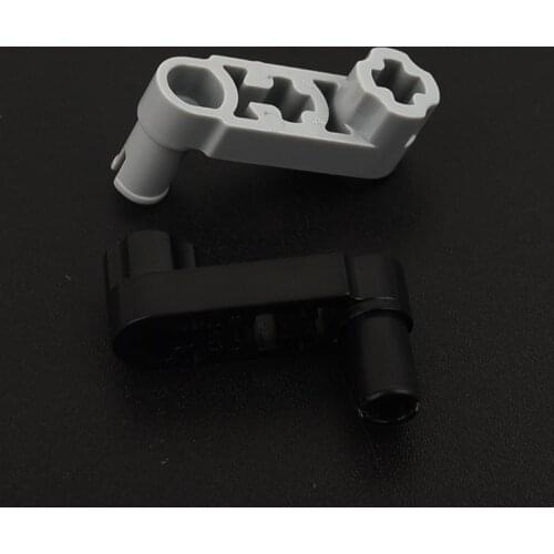 10PCS 33299 High-tech Beam 3 x 0.5 Liftarm with Boss and Pin / Crank Building Blocks Parts MOC DIY Education Build Toys