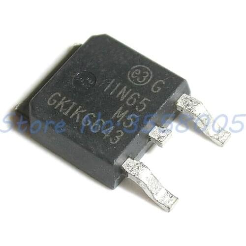 5Pcs/lot STD11N65M5 D11N65M5 11N65M5 TO-252