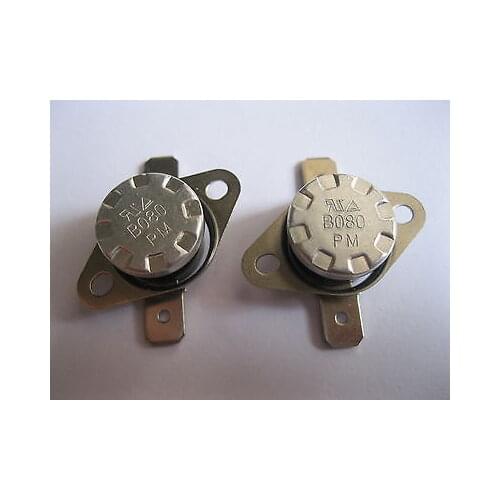 5 pcs Temperature Switch Thermostat 80C N.C. KSD301 Normal Close