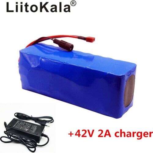 Liitokala 36V 10AH bike electric car battery scooter high-capacity lithium battery include the 42v 2a charger