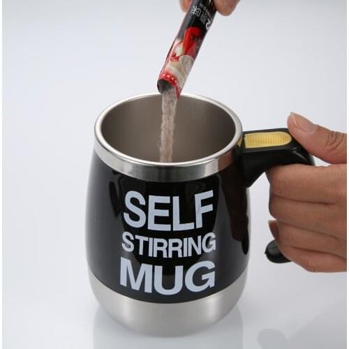 Automatic stirring cup magnetic cup household rotary magnetization cup rotary coffee cup electric portable lazy cup