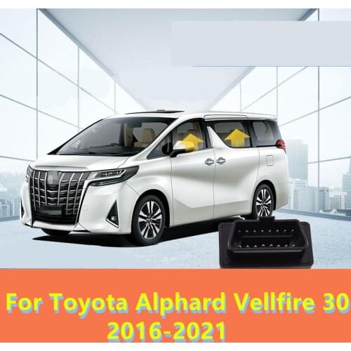 Car Power Window Roll Up Closer to Present Auto Four Doors Remotely Close The Windows For Toyota Alphard Vellfire 30 2016-2021