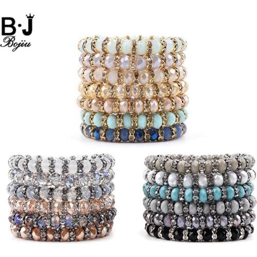 B·J BOJIU Silver Bracelets