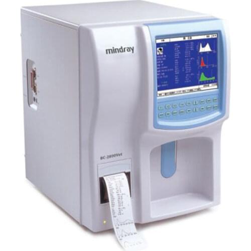 Second hand Mindray BC-2800 Vet fully automatic hematology analyzer with 19 parameters for CBC testing
