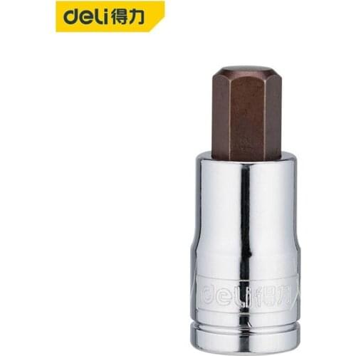 Deli) 5-Pack 12.5mm Series Hexagon Screwdriver Sleeve 5mm Automobile Maintenance Sleeve Machine Repair Tool DL4922 Customization