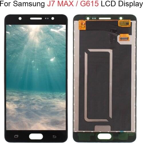 Adjust Brightness LCD For Samsung Galaxy J7 Max G615 LCD Display Touch Screen Digitizer Assembly G615F G615FU G615F/DS LCD