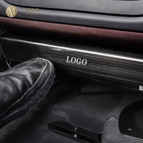 For BMW F15 F16 X5 X6 2014-2018 Car Interior Refit seat anti kick plate child kick pad pedal Protective decorati Accessories