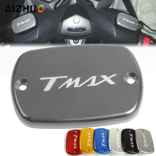 For Yamaha Tmax 500 2008-2011 Tmax 530 2012-2018 T MAX T-MAX TMAX530 500 Motorcycle Front Brake Fluid Reservoir Tank Cap Cover