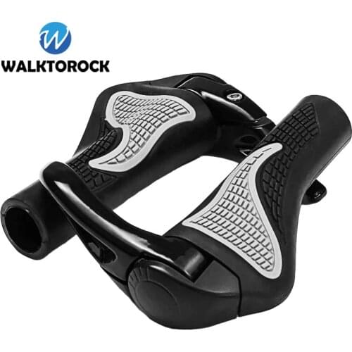 Mtb Bike Grips Ergonomic Bicycle Handlebar Grips Anti-Skid Shockproof Bicycle Lock-on Handlebar Cover Handle Bar End Grips