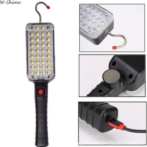 Portable 34 LEDs COB Work Light Usb Rechargeable Magnetic Lantern Flashlight Work Lighting Linternas For Camping Night Fishing