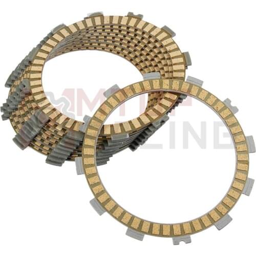Clutch Friction Disc Plates For Kawasaki KLZ1000 2015-2019 ZR800A ZR800B Z800 2013-2016 ZR750L Z750S 2006-2010 ZR750 2005
