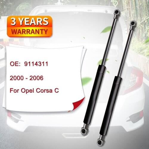 Tailgate Boot Gas Strut 9114311 for Opel Corsa C 2000 2001 2002 2003 2004 2005 2006