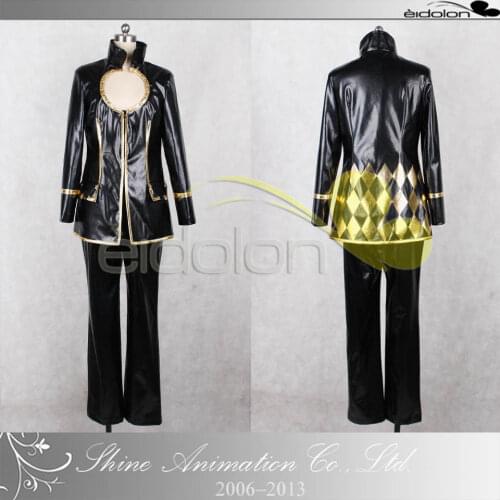 JoJos Bizarre Adventure Giorno Giovanna Cosplay Costume Artificial leather All Size