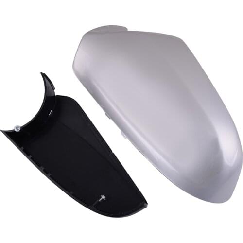 ABS Left Side Wing Rearview Mirror Cap Cover & Lower Fit For Vauxhall Opel Astra H MK5 2004 2005 2006 2007 2008 2009