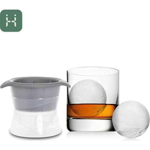 Kitchen Silicone Mold Ice Cube Maker Spherical Shape DIY Moulds Add Ice To Coca Cola Beer Vodka Drink For Bar Accessories Tools