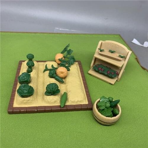 Geniune Sylvanian Doll Families Dollhouse Animal Figures furniture set clothes house food without package