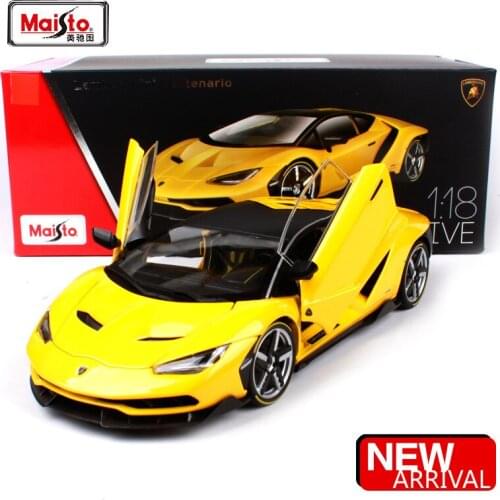 Maisto 1:18 lamborghini Centenario LP770-4 Sport Car Hardback Diecast Model Racing Car Toy New In Box Free Shipping NEW ARRIVAL