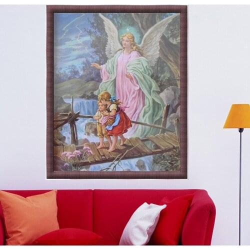 Golden Panno 5D Pattern Diamond Embroidery DIY Religious Diamond Painting Cross Stitch Full Drill Rhinestone Painting Decor 09