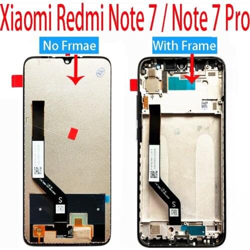 Original for Xiaomi Redmi Note 7 LCD Display Screen Touch Digitizer Assembly Redmi Note7 Pro LCD Display 10 Touch Repair Parts
