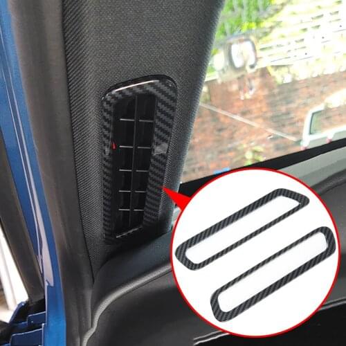 Front Air Condition Vent Outlet Cover Fit For Explorer 2020 2021 Accessories Car Molding Frame