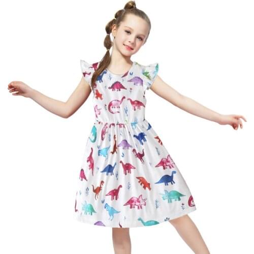 Baby Girls Dresses Sleeveless Summer Casual Birthday Party Princess Beach Dress Children Kids Clothes Ropa De Niña
