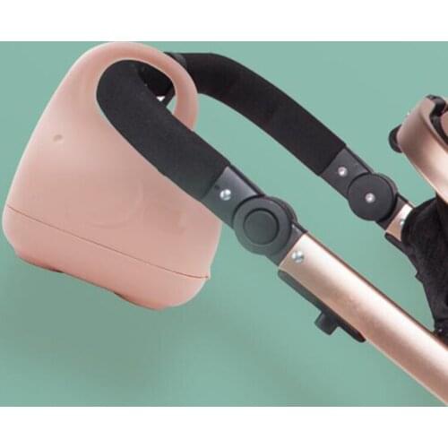 Portable Baby Pacifier Box Dustproof Container Elephant-Shaped Pacifier Holder Case Nipple Snack Travel Storage Stroller Hanger