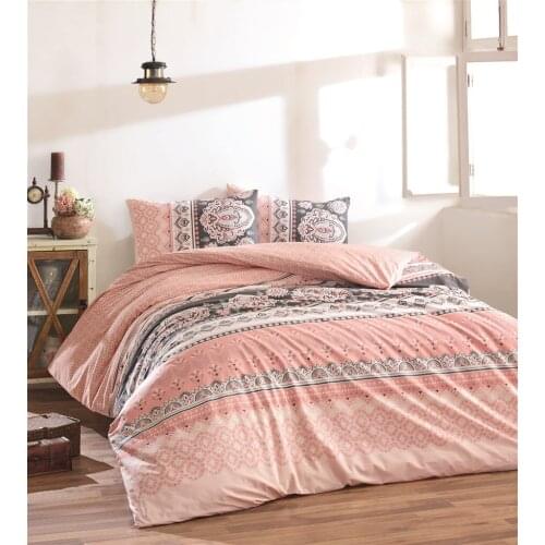 Crystal 100% Cotton Bedding Set, Home Textile Bedding Set, Bedspread, Duvet Cover Flat Sheet Pillow Case Wholesale Turkey