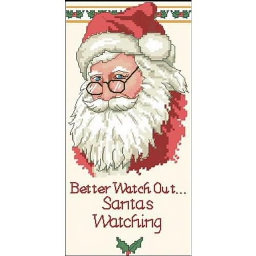 Santa Claus,Christmas Top Quality Embroidery Needlework 14CT Unprinted Cross Stitch Kits DIY Handmade Home Decor