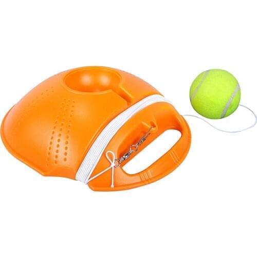 Tennis Trainer Self-study Rebound Ball Baseboard with Ball Exercise Sports Sparring Device Tennis Training Equipment