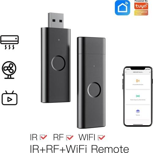 Universal Infrared Audio Video USB Voice Remote Control APP Smart Home WiFi RC USB HUB Compatible For Alexa TV DVD AC STB